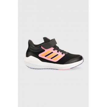 Adidas sneakers pentru copii ULTRABOUNCE EL K culoarea negru