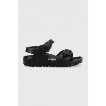 Birkenstock sandale copii culoarea negru ieftine