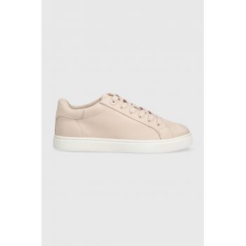 Aldo sneakers din piele Woolly culoarea roz, 13542977.WOOLLY