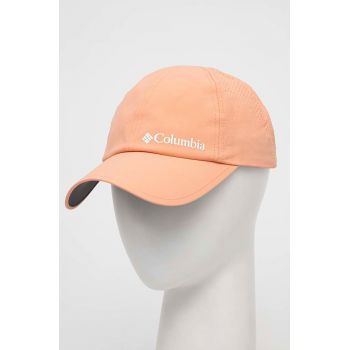 Columbia șapcă Silver Ridge III culoarea portocaliu, neted ieftina