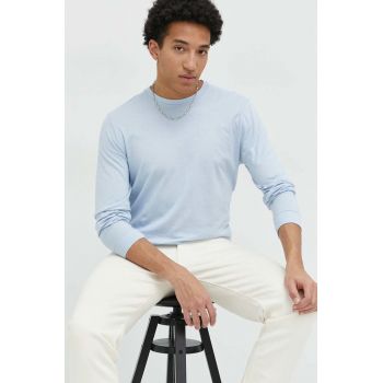 Hollister Co. longsleeve din bumbac neted