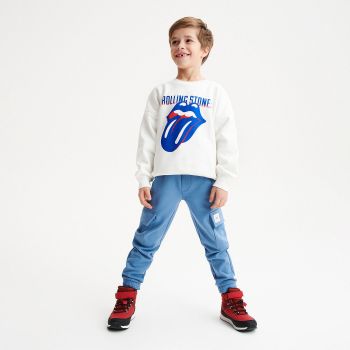 Reserved - Pantaloni cargo sport - Albastru
