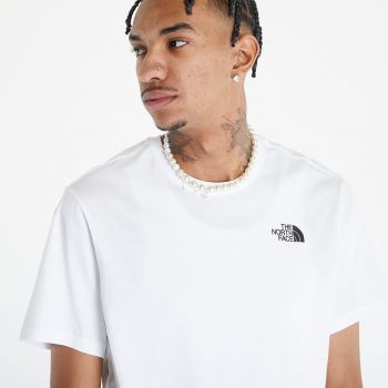 The North Face S/S Red Box Cel Tee White