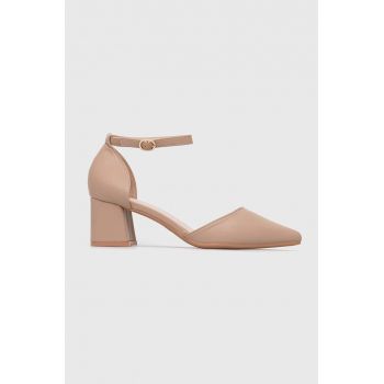 Answear Lab pumps culoarea bej