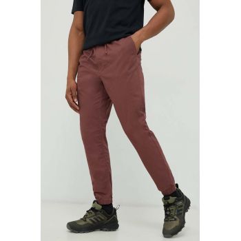 Columbia pantaloni de exterior Rapid Rivers barbati, culoarea violet, drept de firma originali