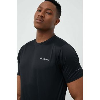 Columbia tricou sport Columbia Hike culoarea negru, uni 1990391