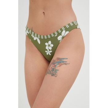 Roxy chiloti de baie cu două fețe culoarea verde