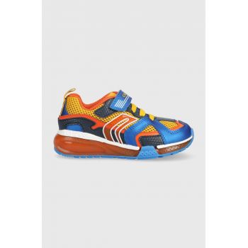 Geox sneakers pentru copii culoarea portocaliu ieftini