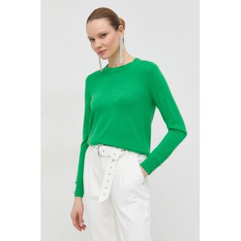 MICHAEL Michael Kors pulover de lana femei, culoarea verde, light