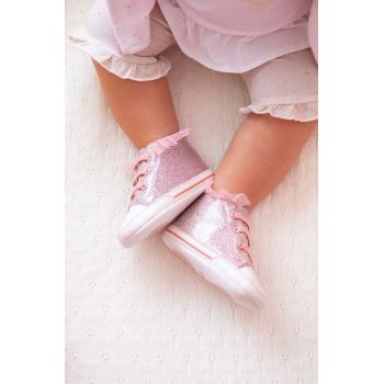 Mayoral Newborn adidași pentru bebeluși culoarea roz