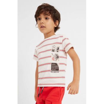 Mayoral tricou de bumbac pentru copii culoarea rosu, modelator