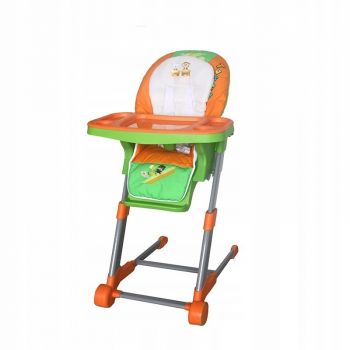 Scaun de masa pentru copii EURObaby HC11-7 portocaliu de firma original