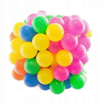 Set 100 bile colorate pentru diverse activitati  EuroBaby Z60-100
