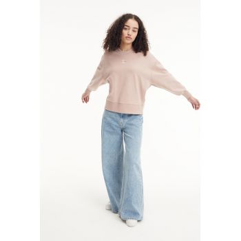 Bluza sport relaxed fit din amestec de bumbac organic