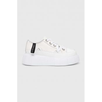 Inuikii sneakers din piele Leather Matilda Low culoarea alb, 30102-033