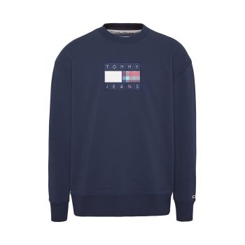 Bluza sport de bumbac organic cu logo brodat