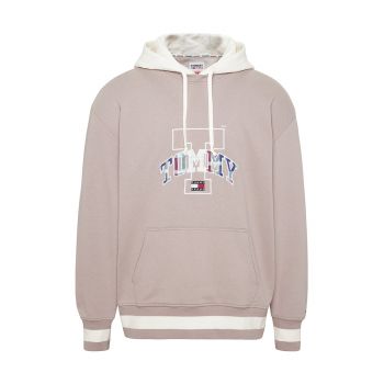 Hanorac de bumbac organic cu logo brodat