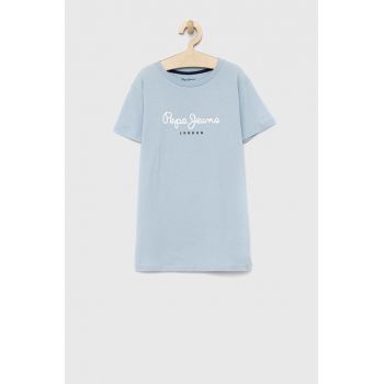 Pepe Jeans tricou de bumbac pentru copii PJL BJ cu imprimeu