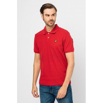 Tricou polo cu logo pe piept