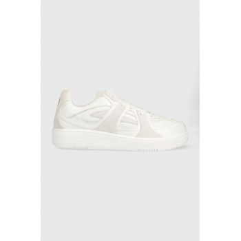 Trussardi sneakers Laurel Cup culoarea alb, 77A00485 9Y099998