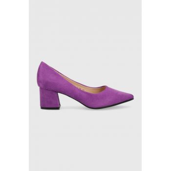 Answear Lab pumps culoarea roz de firma originali