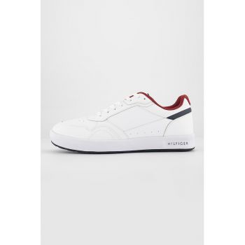 Pantofi sport low cut de piele ecologica