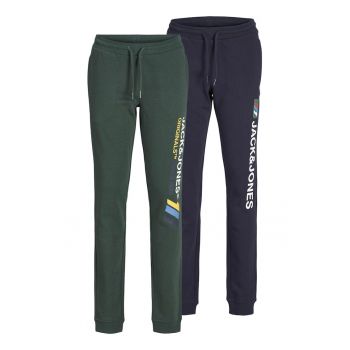 Jack & Jones - Set de pantaloni sport cu logo - 2 perechi