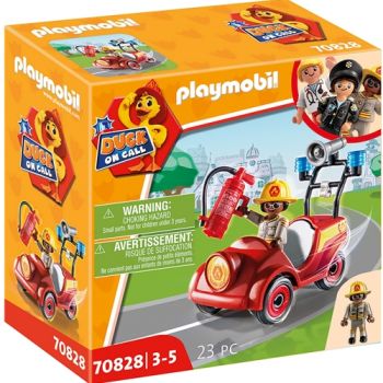 Set de Constructie Playmobil D.O.C Masinuta de Pompieri