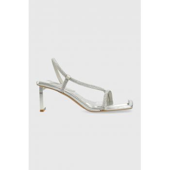 Aldo sandale Castlegate culoarea argintiu, 13540239.CASTLEGATE