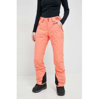 Rip Curl pantaloni Rider culoarea portocaliu ieftini