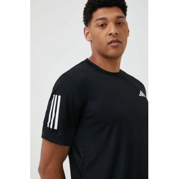 adidas Performance tricou de antrenament Club culoarea negru, neted ieftin