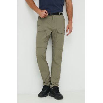 Columbia pantaloni de exterior Maxtrail Lite culoarea verde