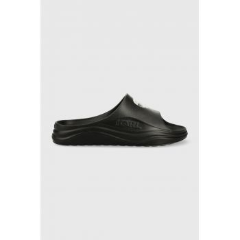 Karl Lagerfeld papuci SKOONA barbati, culoarea negru KL75030