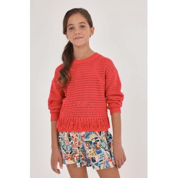 Mayoral pulover copii culoarea portocaliu, light ieftin