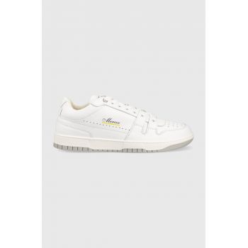 The Mercer Brand sneakers din piele The Brooklyn culoarea alb, ME231013