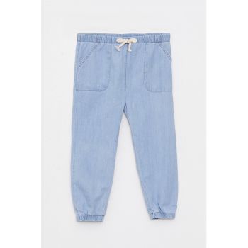 Pantaloni din chambray cu snur