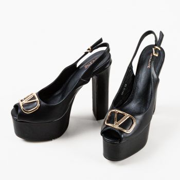 Sandale dama Vance Negre Sandale dama Vance Negre