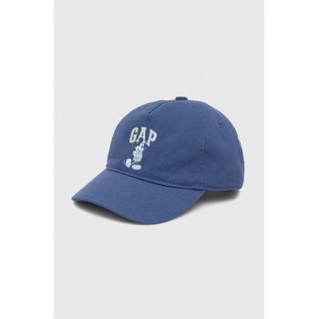 GAP șapcă din bumbac pentru copii x Disney cu imprimeu de firma originala