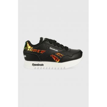 Reebok Classic sneakers pentru copii ROYAL CLJOG culoarea negru ieftini