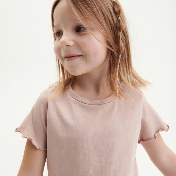 Reserved - Tricou din bumbac - Bej