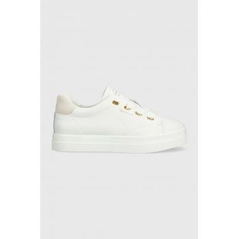 Gant sneakers din piele Avona culoarea alb, 26531917.G29