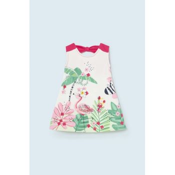 Mayoral rochie bebe culoarea rosu, mini, evazati