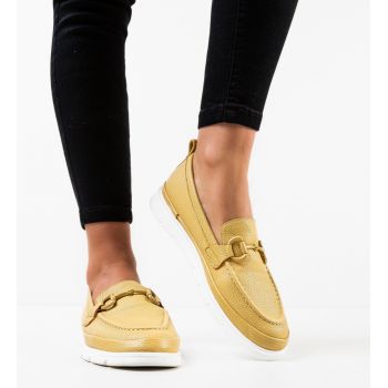 Pantofi Casual Olhan Galbeni