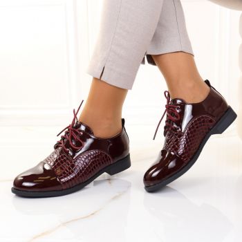 Pantofi comozi Frederica bordo