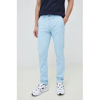 Pepe Jeans pantaloni Sloane barbati, drept