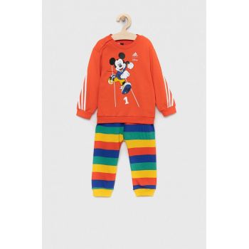 adidas trening copii x Disney culoarea portocaliu