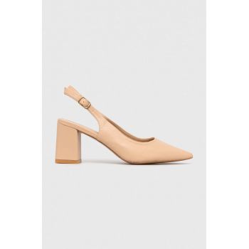 Answear Lab pumps culoarea bej