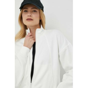 GAP bluza femei, culoarea alb, neted