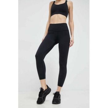 GAP colanti femei, culoarea negru, neted