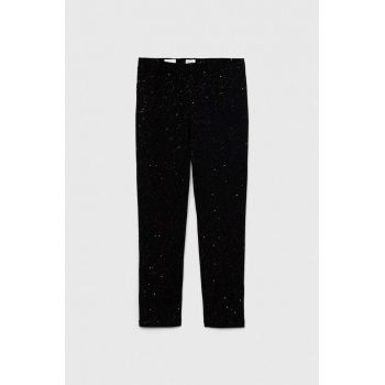 GAP leggins copii culoarea negru, modelator